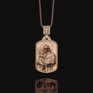 Saint Anthony, Patron Saint of Lost Things, Men's and Women's Pendant