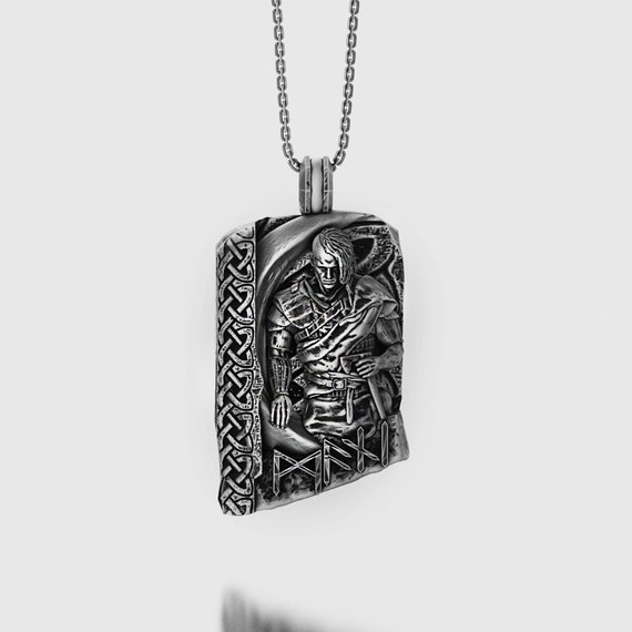 Mani Norse God of the Moon Celtic Pendant Norse Mythology Viking