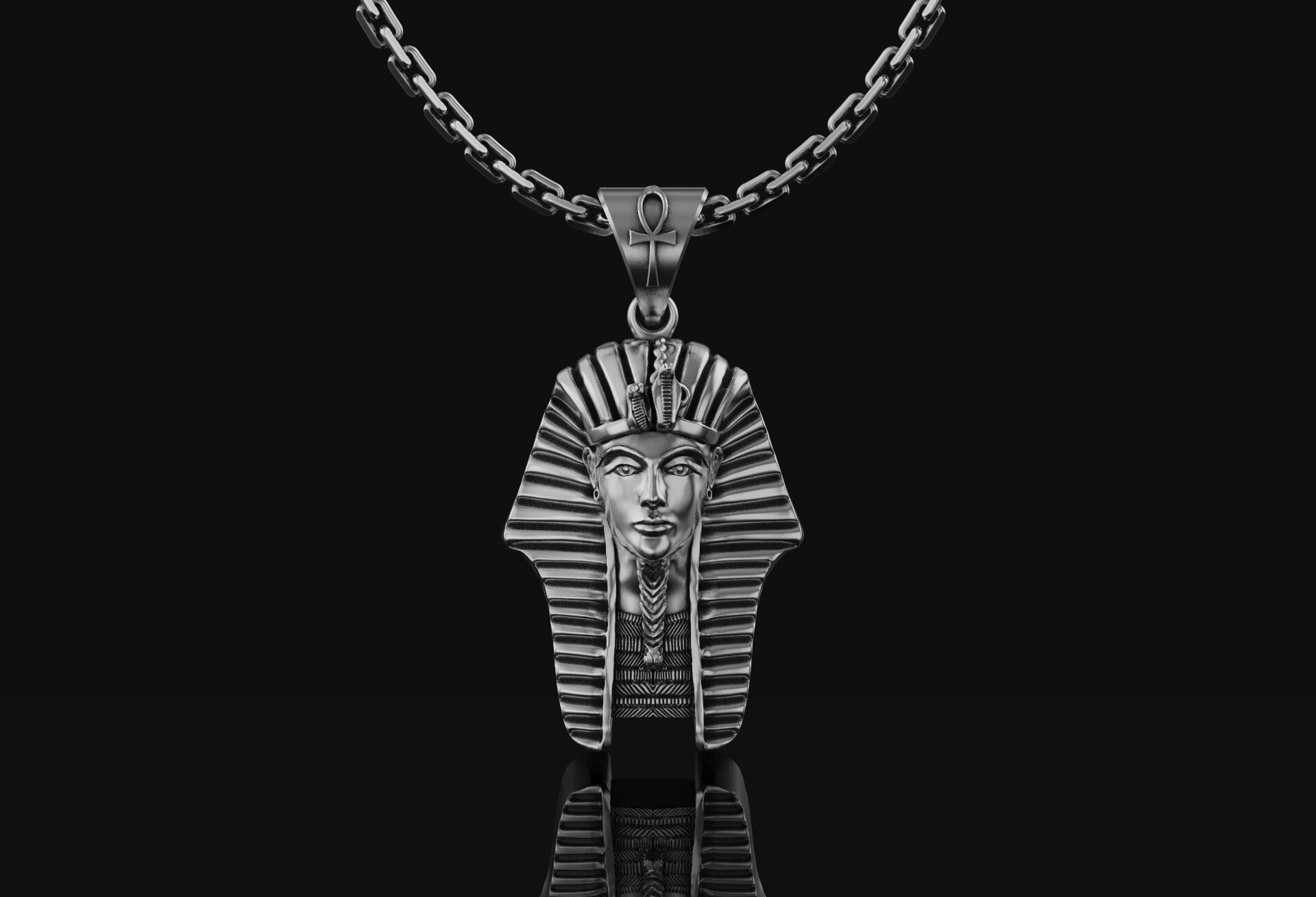 Pharaoh Tutankhamun Necklace Ancient 