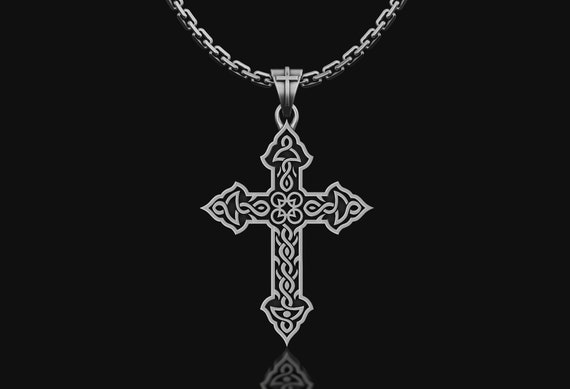 Sterling Silver Cross Necklace Religious Jewelry Gift Womens -  Denmark