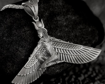 Collana Pendente Dea Madre In Argento - Terra Crea