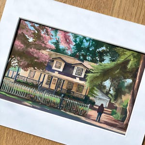 The Last of Us / Saison 2 / Épisode 3 / Joel House / Impression / Carte postale / Peinture The last of us / TLOU / Impression de jeu vidéo / Ellie