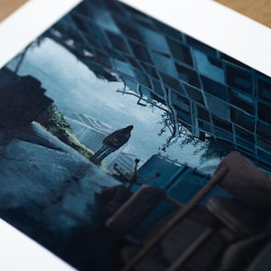 The Last of Us / Season 2 / Episode 7 / Ellie Williams / print / postcard / The last of us Painting / TLOU / Video game print / finale