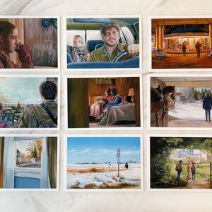 The Last of Us / Saison 1/ Ensemble de 9 tirages de cartes postales / TLOU / TLOU art prints / Collection The Last of us