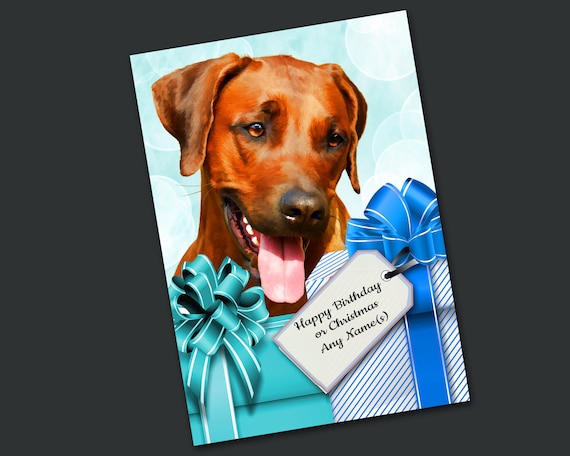 Rhodesian Ridgeback Birthday Happy Birthday Rhodesian Ridgeback