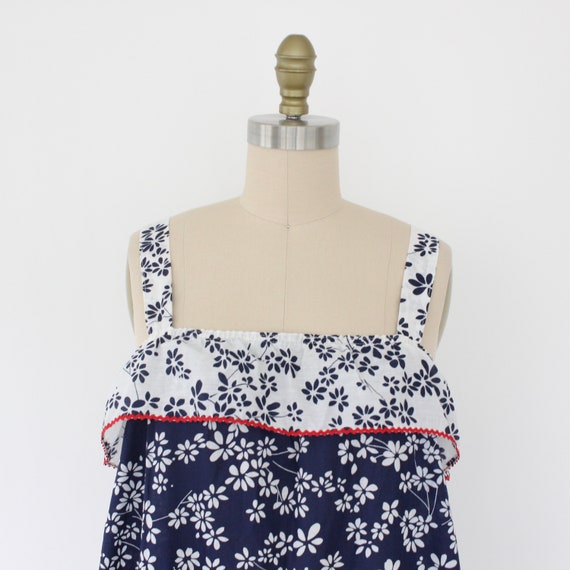 70s Daisy Smocked Midi Dress // Medium Vintage Di… - image 2