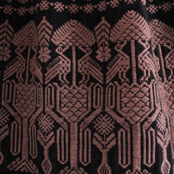 50s Guatemalan Embroidered Circle Skirt XS Small … - image 8