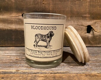 Bloodhound Candle, Bloodhound Candle Gift, Bloodhound, Cute Candle