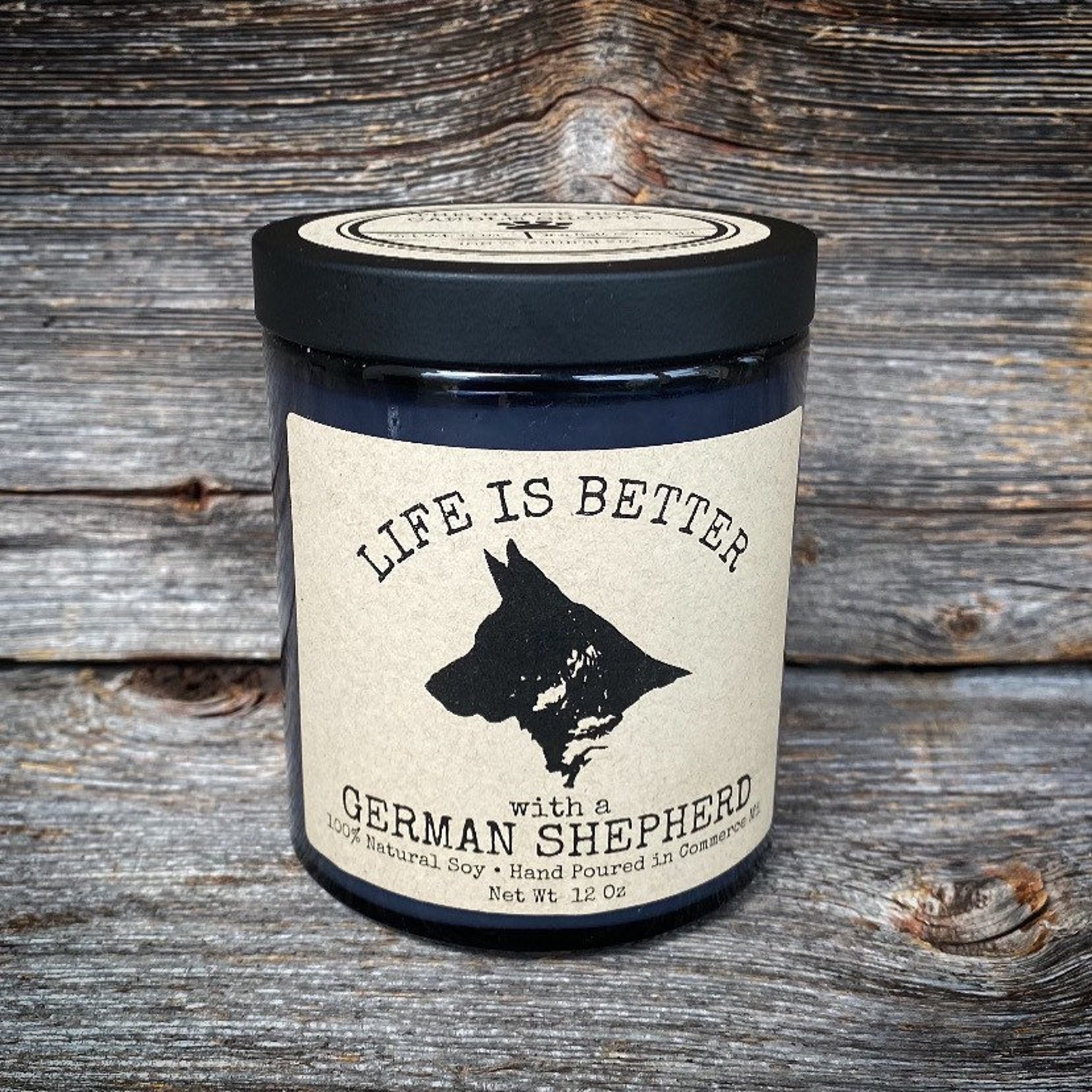 German Shepherd candle German Shepherd gift gift for German Etsy