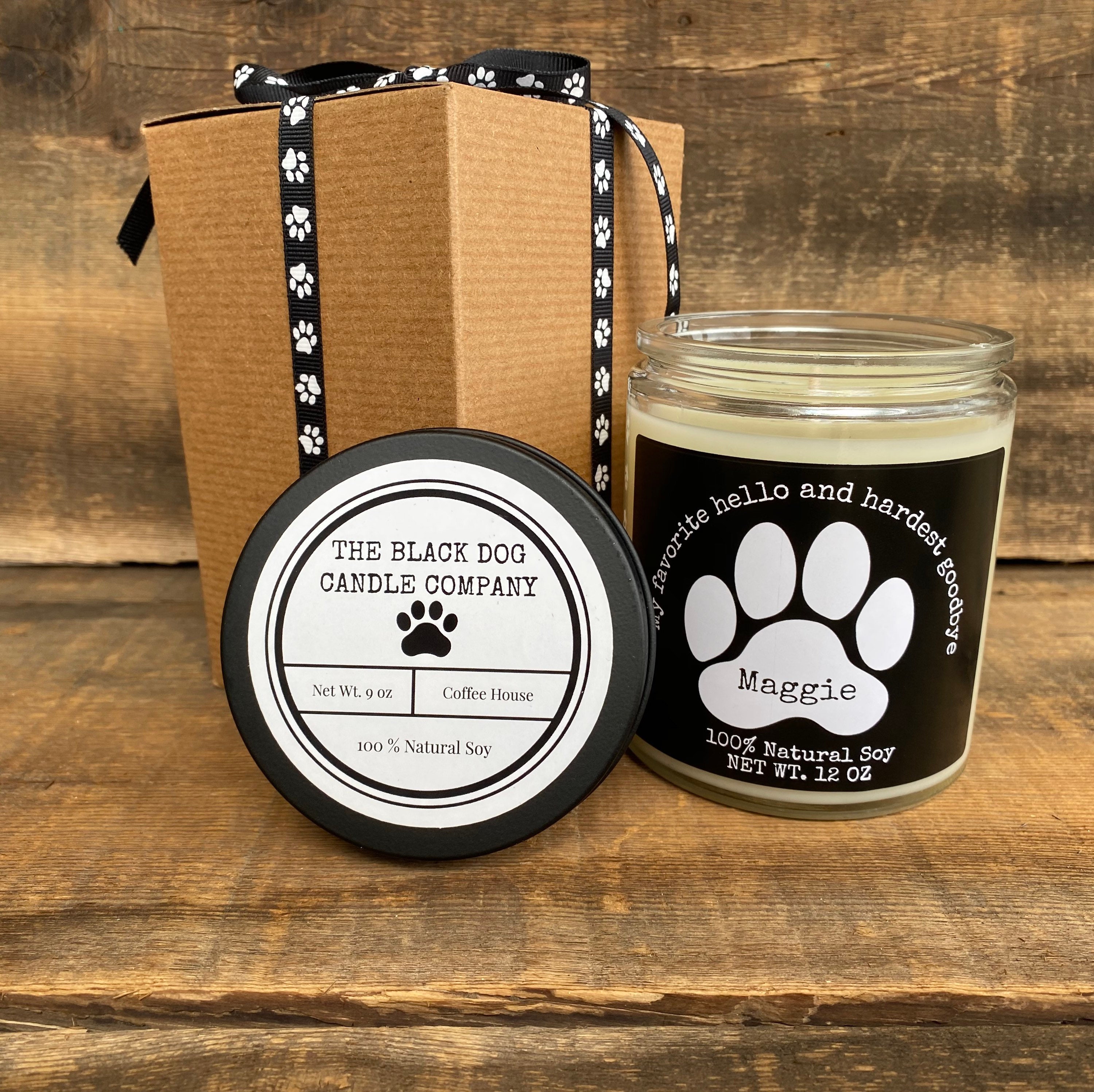Personalized Pet Loss Gift Loss of a Pet Candle Sympathy Etsy