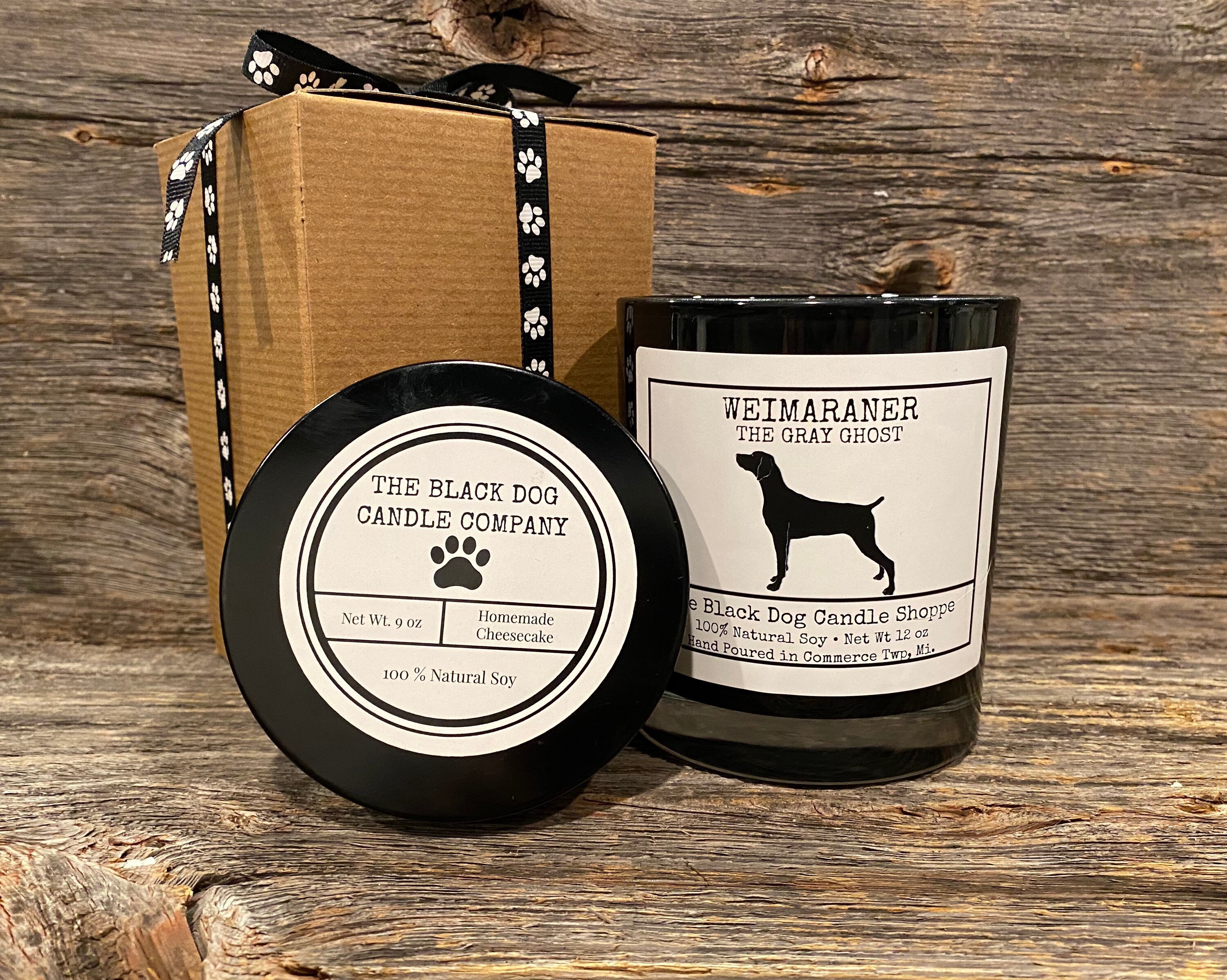 Weimaraner Candle Dog Themed Candle Dog Breed Candle Soy Etsy