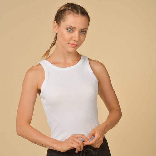 Basic White Tank Top Cute White Tank Top Women's Etsy
