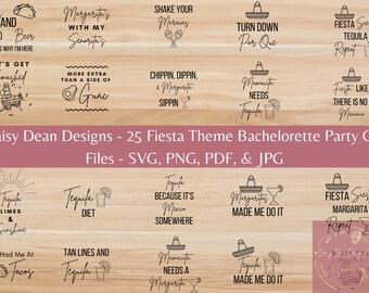 Final Fiesta Bachelorette SVG: Cinco De Mayo Party Designs (Digital Download)