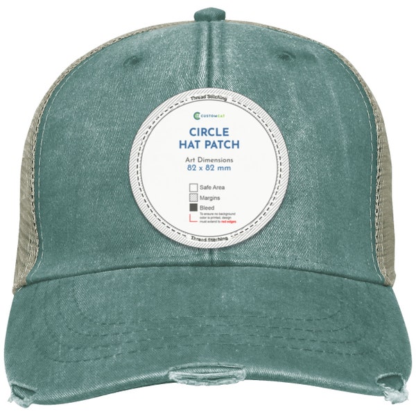 OL102 Distressed Ollie Cap - Patch