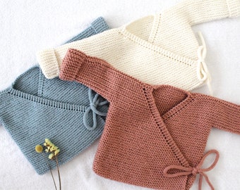 Brassiere Naissance Bebe En Laine Etsy
