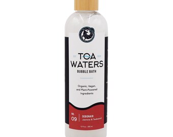 Debonair Bubble Bath - Jasmine and Teakwood - TOA Waters - 12 oz