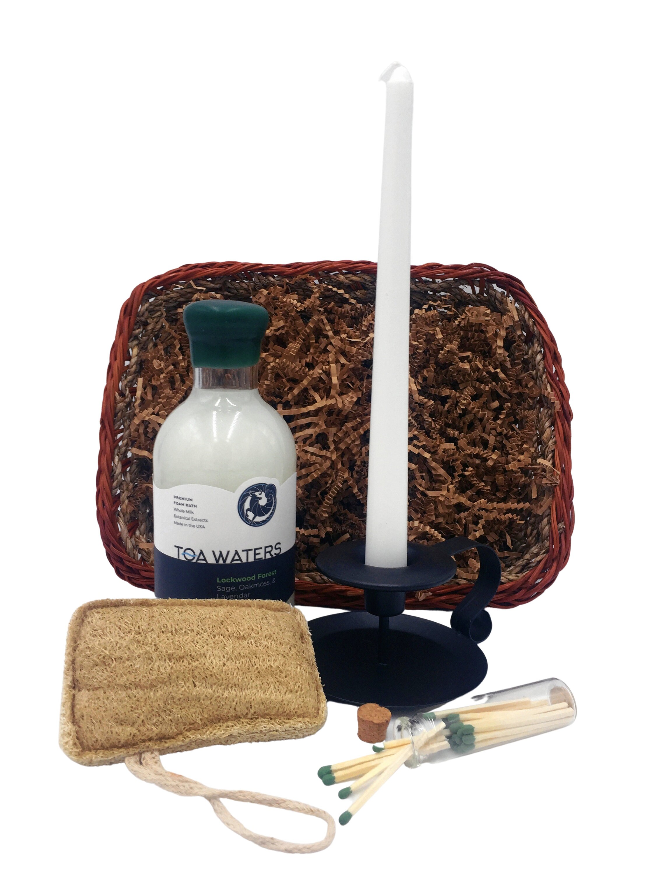 Spa Bubble Bath Gift Set for Men and Women Organic Locally Owned ...