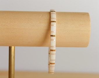 Lorelai | Tila Stretch Bracelet | Stretch Bracelet | Stackable Bracelet | Minimalist Bracelet