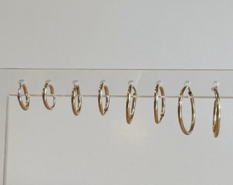 Live in Hoops | Gold Filled | Hoop Earrings