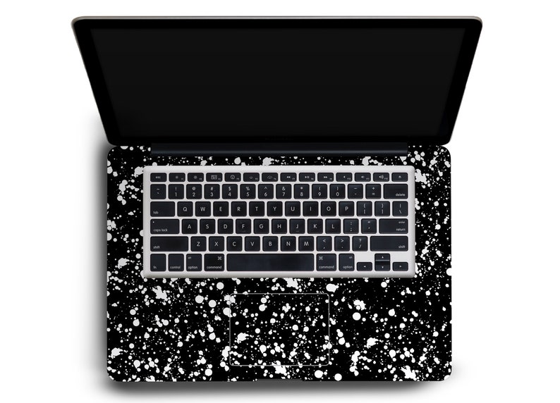 MacBook Skin White Dots Abstract Vinyl Decal MacBook 11 13 15 inch MacBook Retina MacBook Pro Mac Sticker Gift Vinyl Wrap