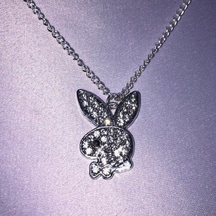 Playboy charm for necklace Clearance