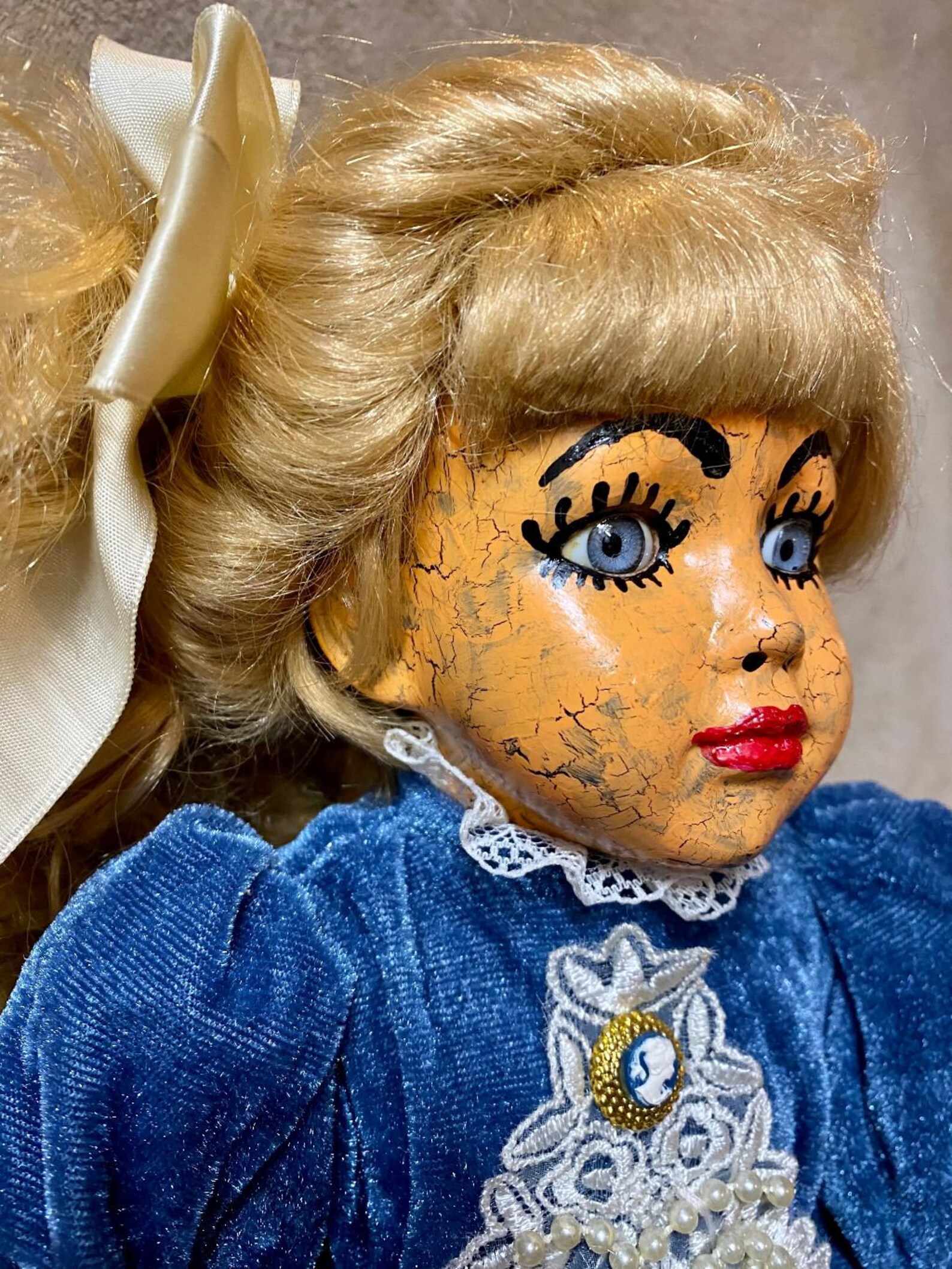 Creepy Porcelain Doll Etsy