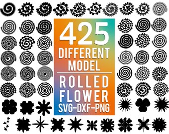 Download 3d Flower Svg Etsy
