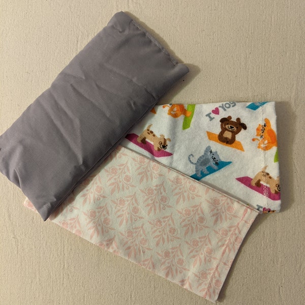 Lavender or Unscented Weighted Eye Pillows