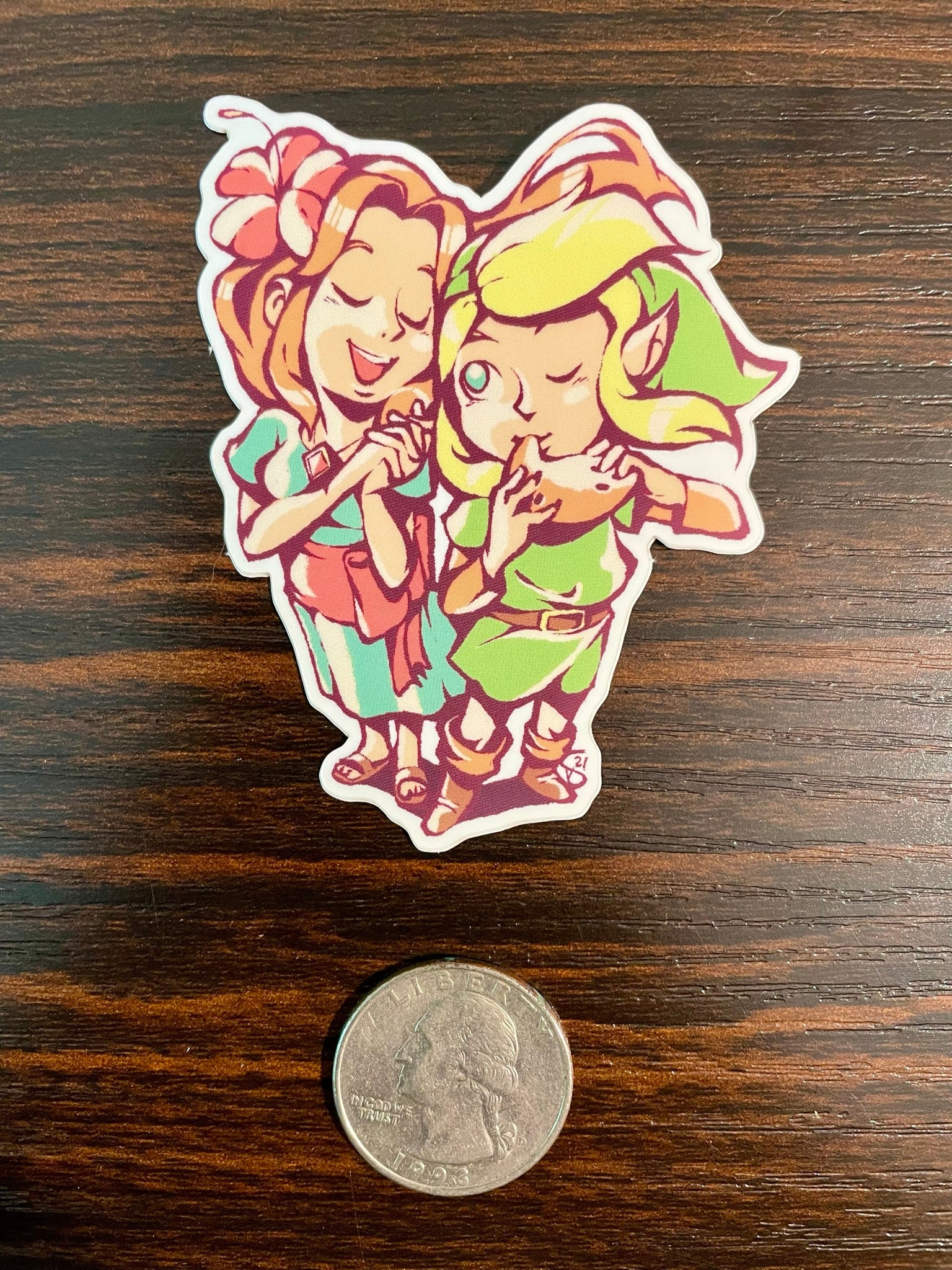 Ocarina Accompaniment Sticker - Etsy