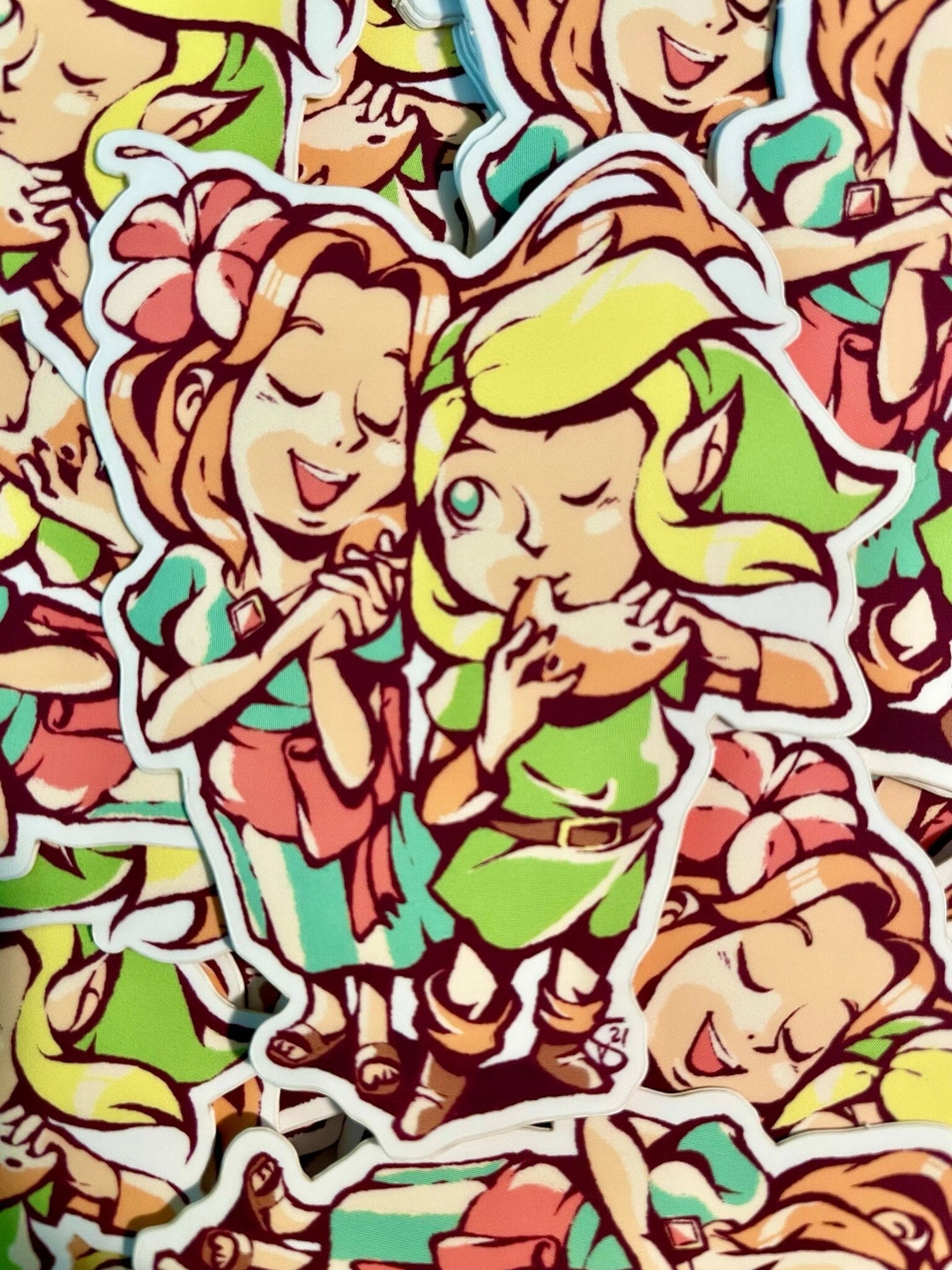 Ocarina Accompaniment Sticker - Etsy