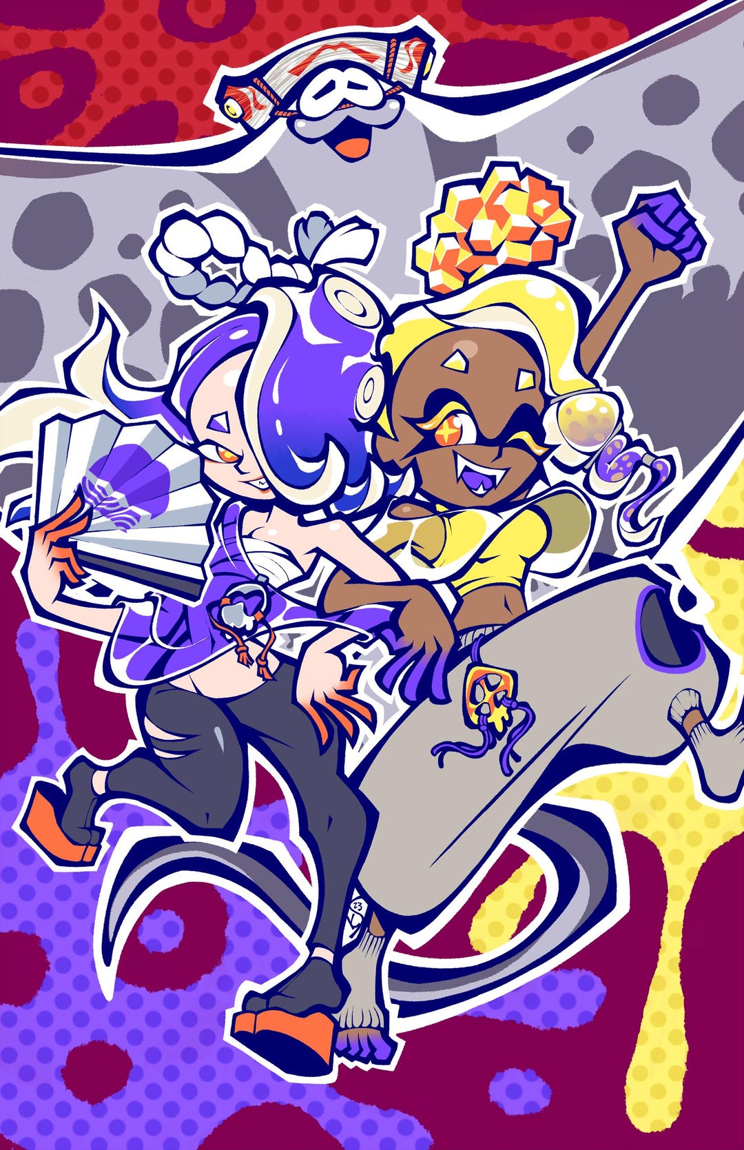 Splat Idols 3 [11x17 Print] - Etsy