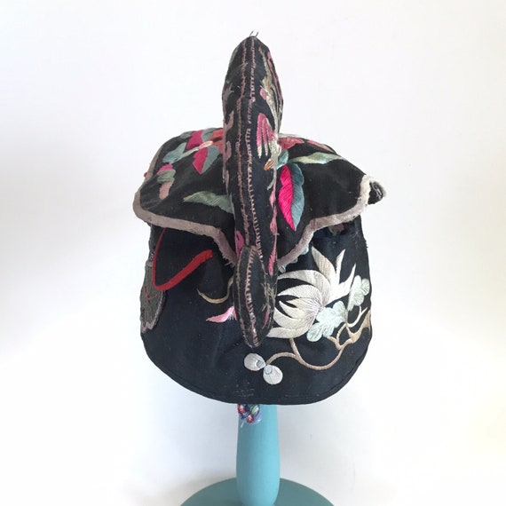 Chinese Silk Embroidered Child’s Hat, Baby Cap - image 3