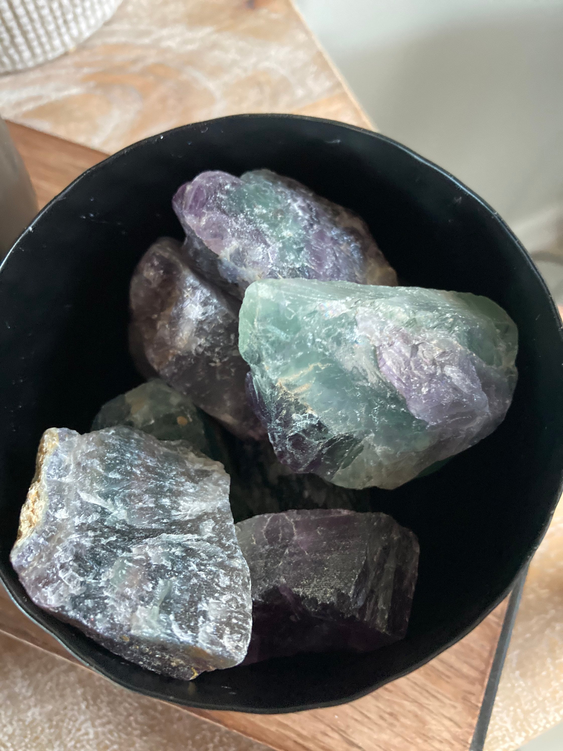 Flourite Raw Stones | Etsy