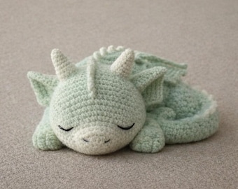 Dragon Crochet Pattern | Dragon Plush Amigurumi Pattern