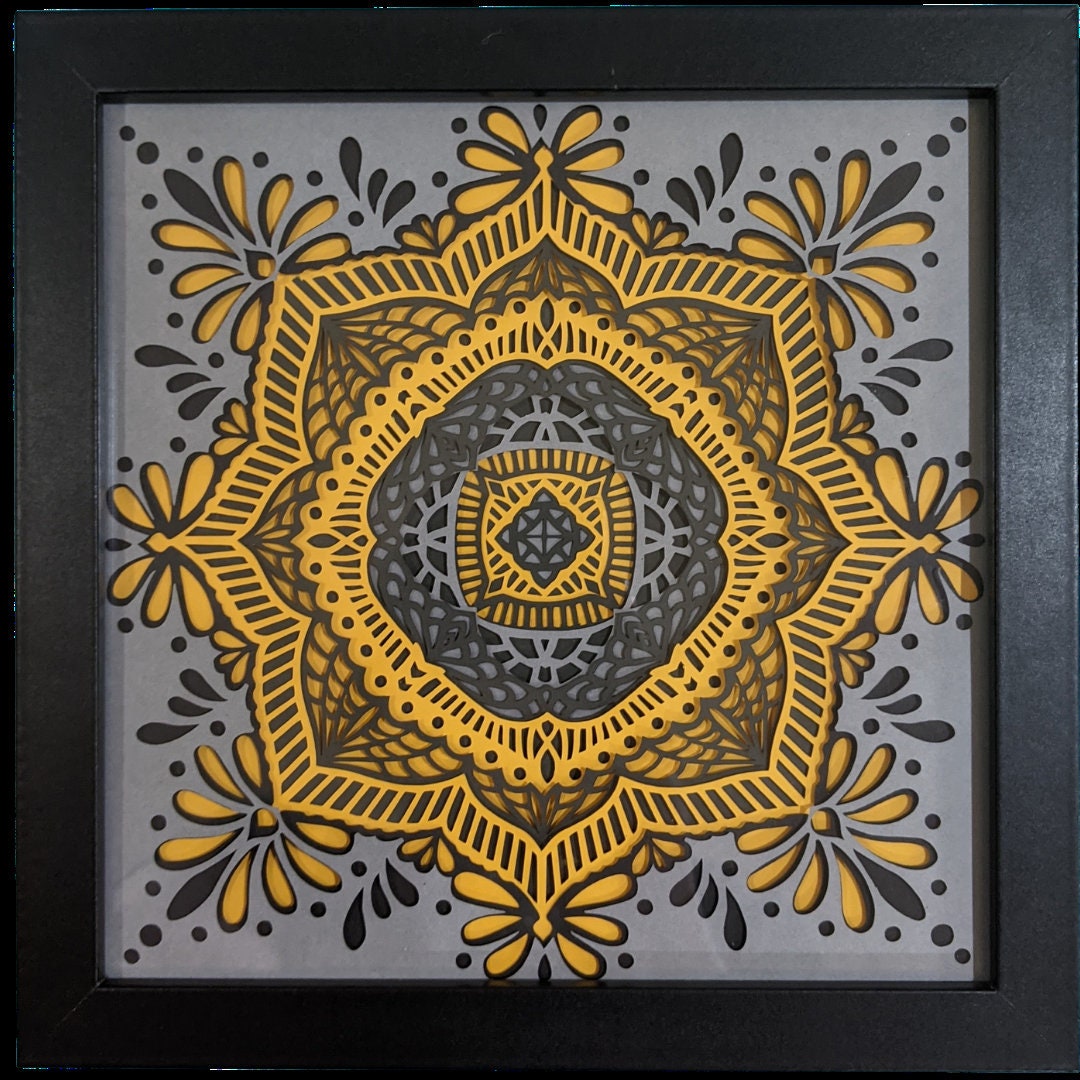 Free Free Layered Paper Mandala Art 474 SVG PNG EPS DXF File