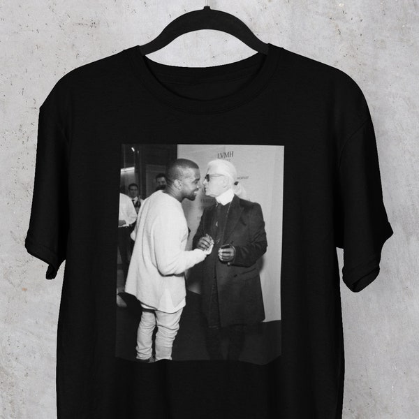 Kanye West - Karl Lagerfeld Tee — Kanye West T-Shirt - Ye Shirt