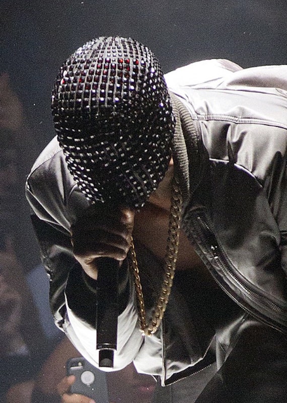 Kanye West Yeezus Mask Hoodie Yeezus Mask Etsy
