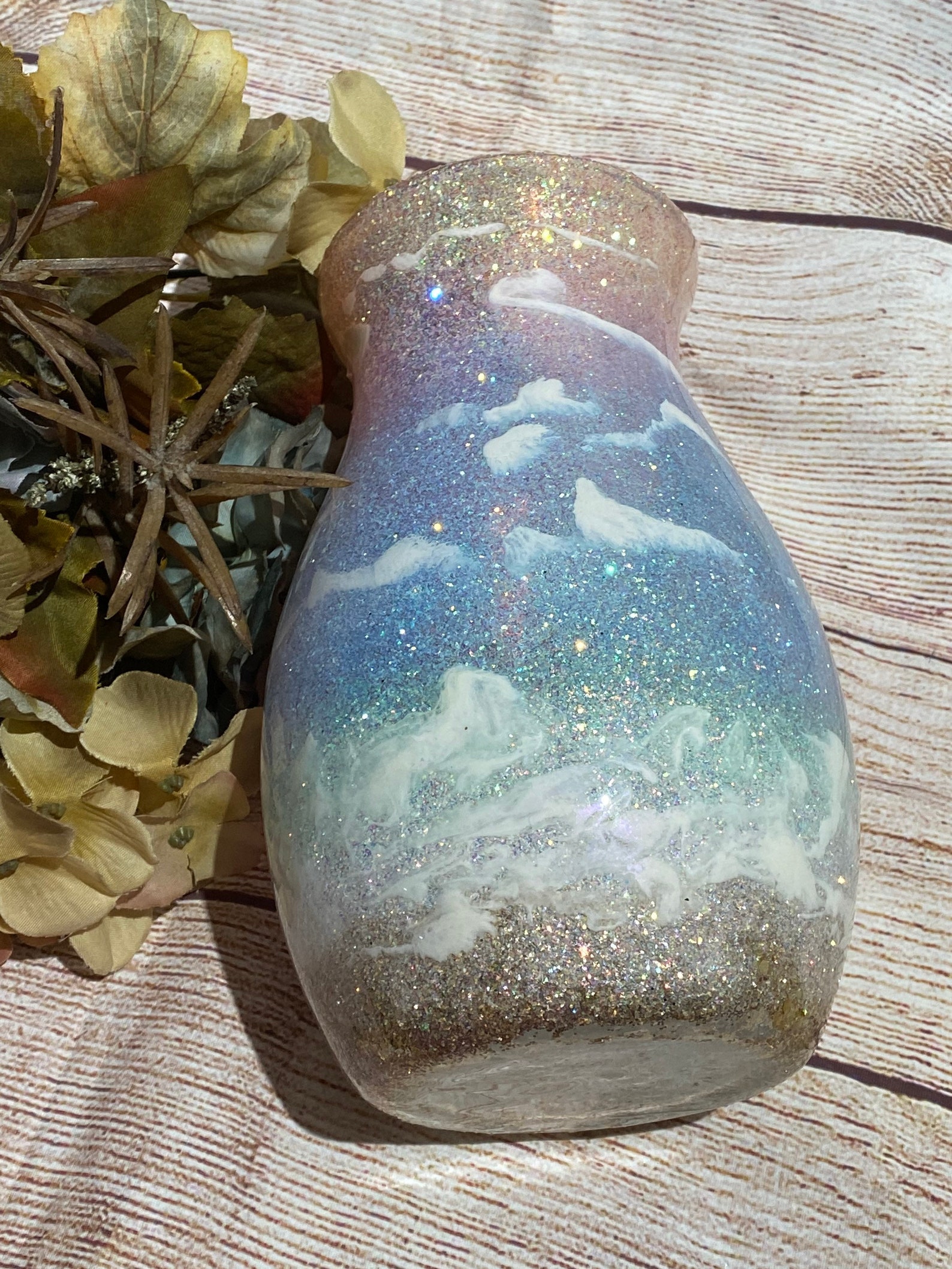 Beach Theme Vase Etsy