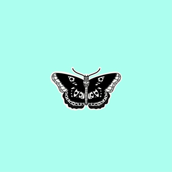 Download Harry Styles Butterfly Tattoo Clear Sticker Etsy