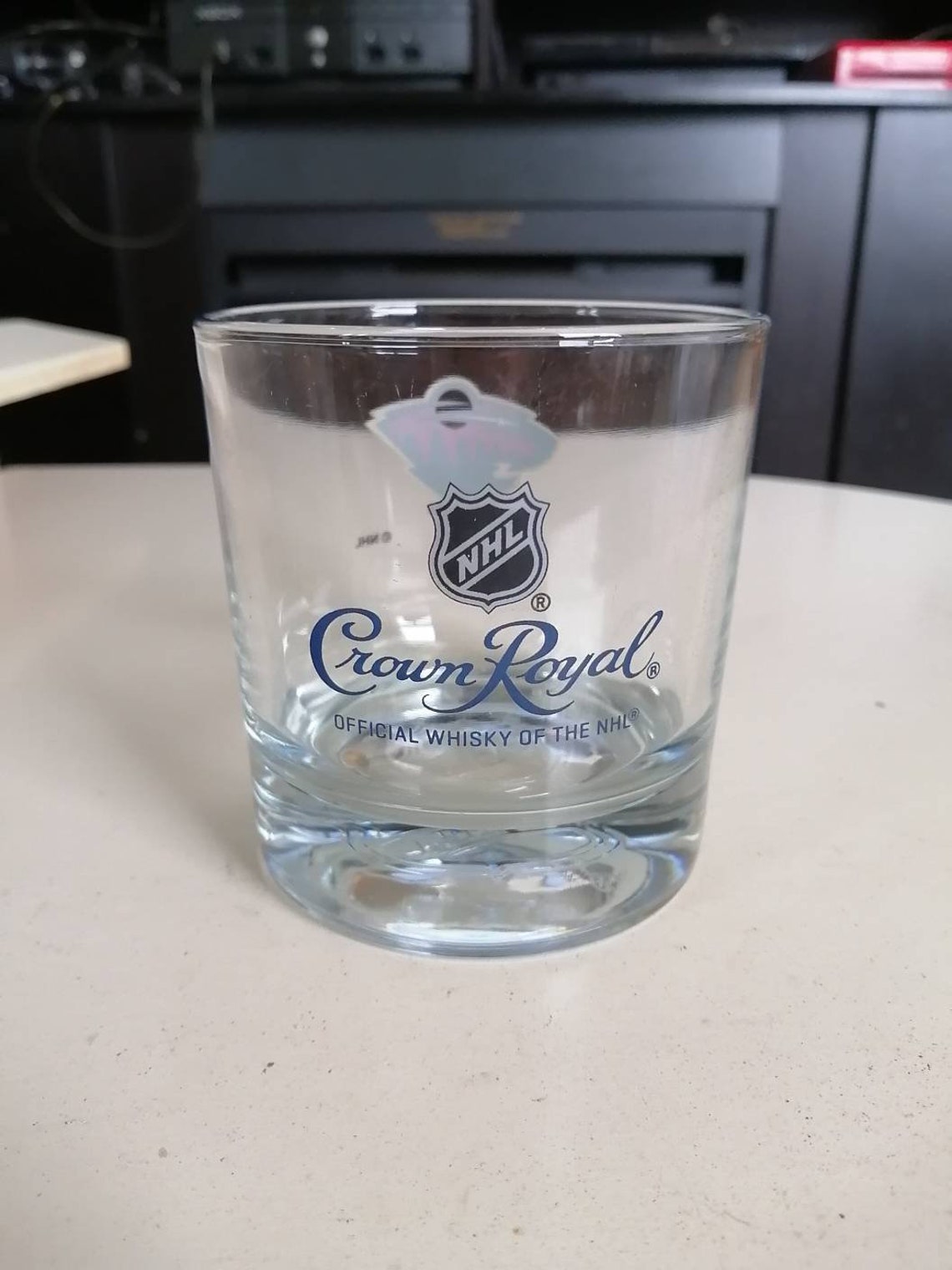NHL Crown Royal glass collection Thumbler NHL official Etsy