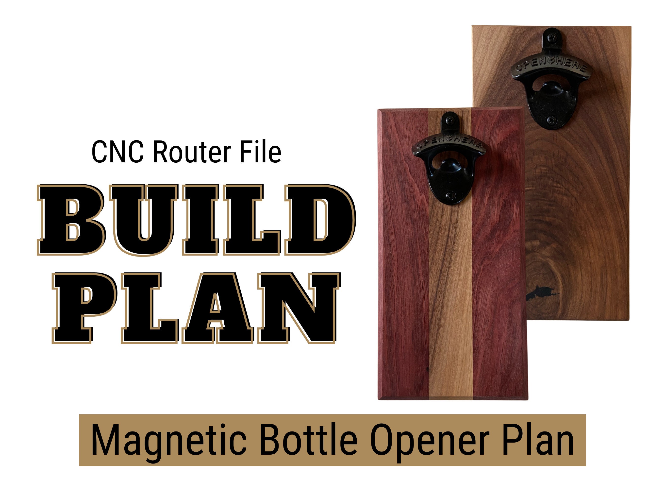 DIY Magnetic Bottle Opener, Free Plans