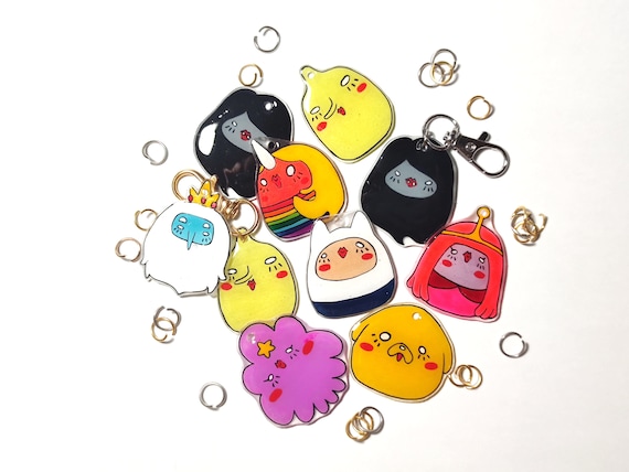Adventure Time | Fatto a mano | Portachiavi in resina | anime | fumetti | fanart | kawaii