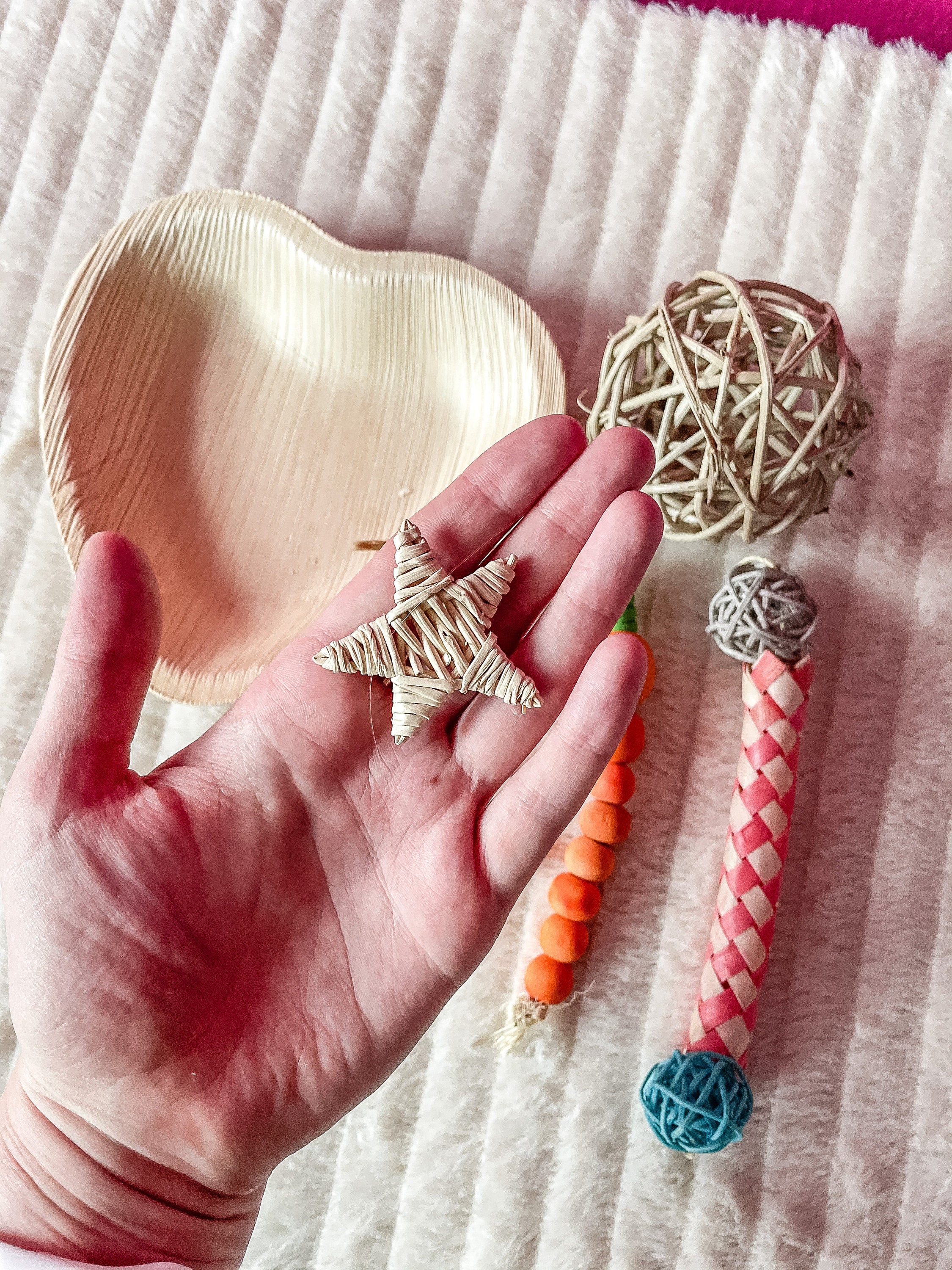 Bunny Chew Toy Bundle Safe Natural Chew Toy Bunny Rabbit Etsy