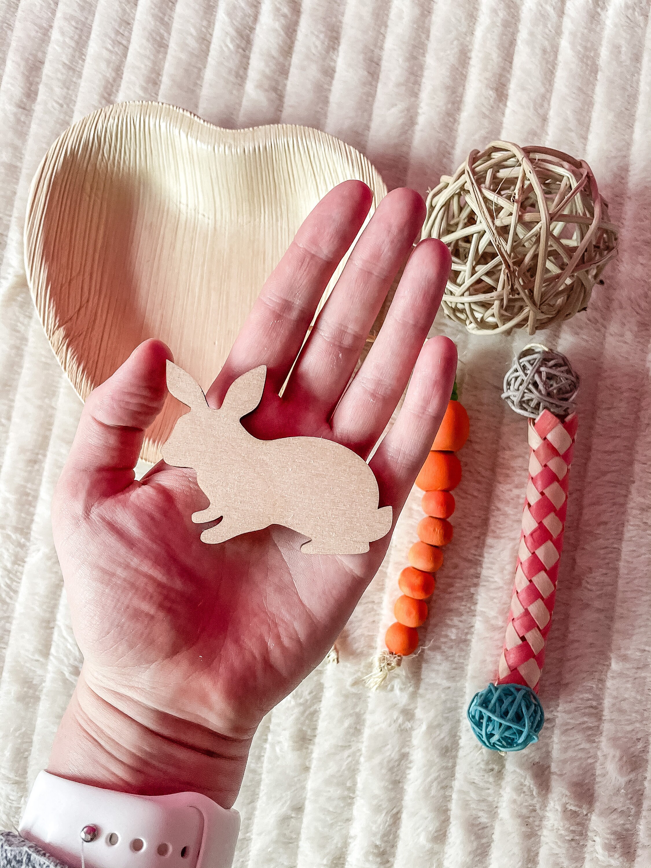 Bunny Chew Toy Bundle Safe Natural Chew Toy Bunny Rabbit Etsy