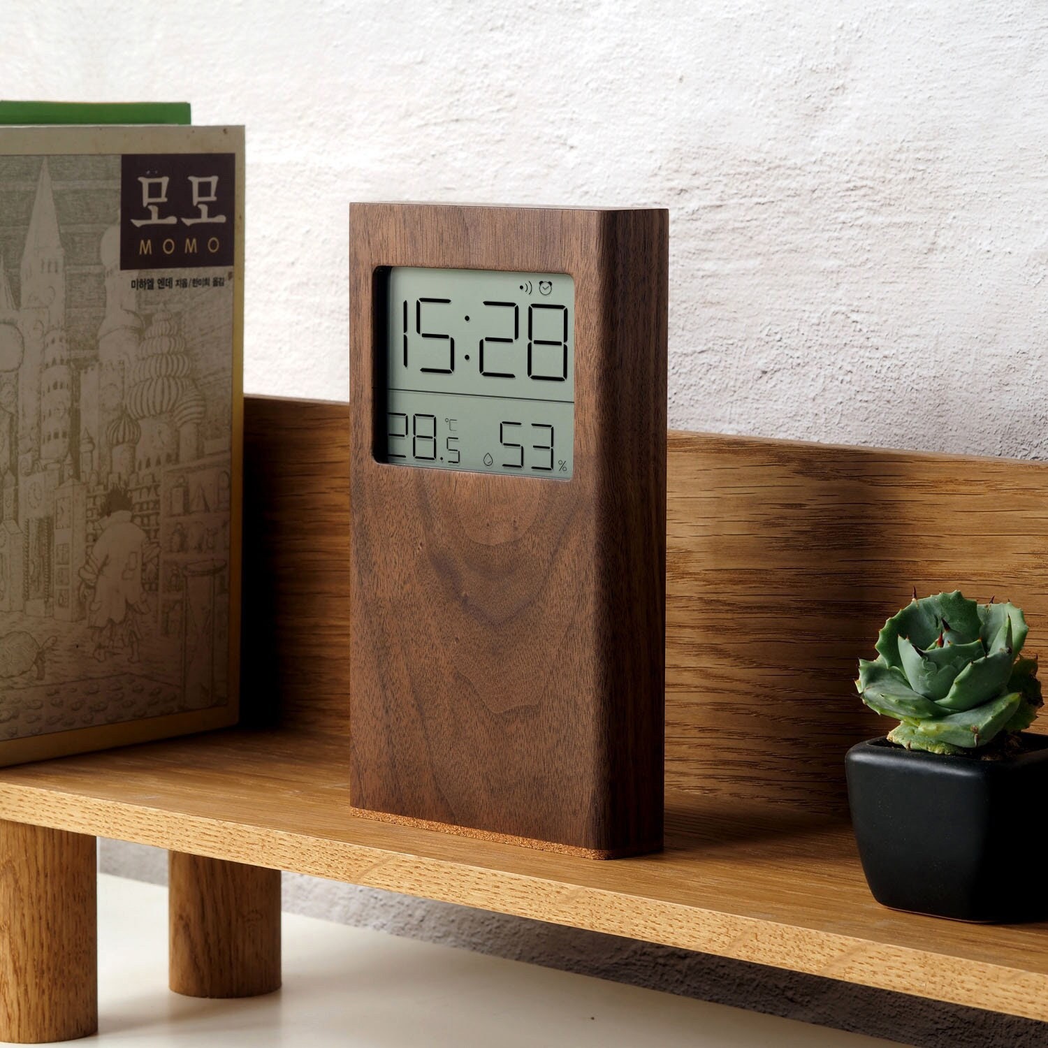 BUY Cube Alarm Clock ON SALE NOW! - Wooden Earth