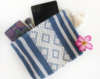 Versatile handbag, can be used as a summer bag, makeupbag, beach bag or evening bag. Bohemian clutch purse as a gift for her. Christmas gift