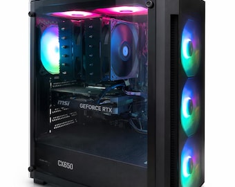 PC gamer de niveau Bronze - AMD 5 5600X et RTX 3050 avec jusqu'à 32 Go de RAM et 2 To de disque dur