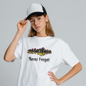Shazaam Film Mandela Effekt Tee: Verschwörungsmythik Popkultur Shirt