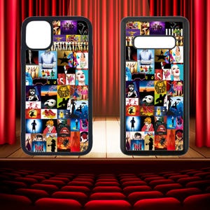 Musical Theatre Poster Phone Case with Print of Theatre Playbill as a Gift for a Theatre Lover or a Phone Case for Yourself, iPhone 16