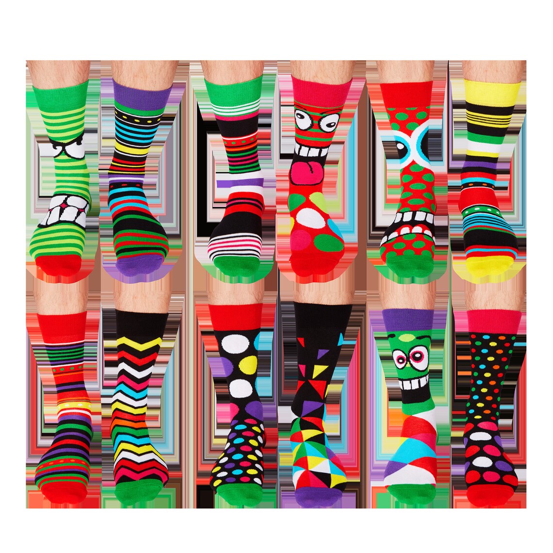 Men's Sock Advent Calendar for Christmas Sock Presents Etsy